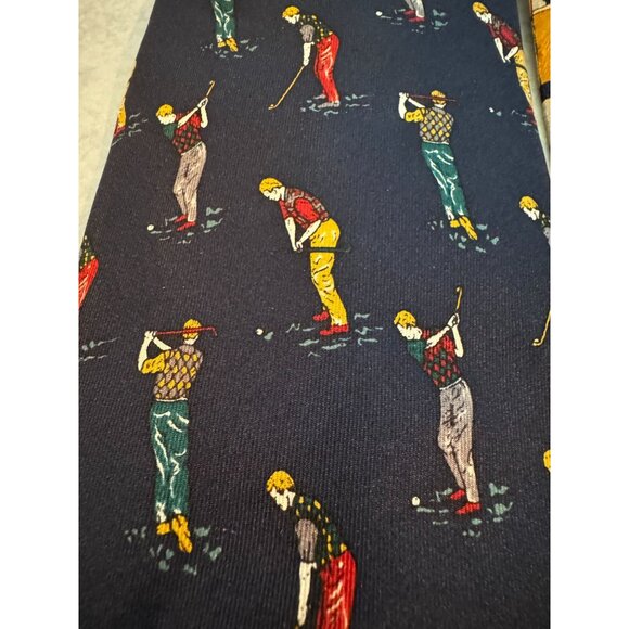 Set of 5 Golf-Themed Silk Ties – Perfect Father’s Day Gift! - Picture 13 of 16